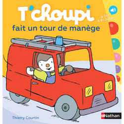 T'choupi fait un tour de manège : Le livre de Thierry Courtin