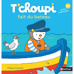 T'choupi fait du bateau : Le livre de Thierry Courtin