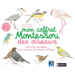 Mon coffret Montessori des oiseaux : Le livre de Ève Herrmann, Roberta Rocchi