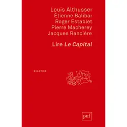 Lire Le Capital livre philosophie Français 684 pages