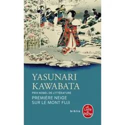 Première neige sur le mont Fuji livre Roman Français 160 pages