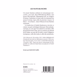 Actes Sud Les Nuits blanches livre Romance Français 112 pages Livre broché - Vue supplémentaire 2