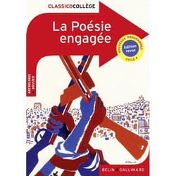 La Poésie Engagée livre Français 160 pages