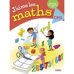 J'Aime Les Maths Cm1 - Manuel Élève 2016 livre 192 pages