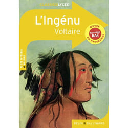 L'Ingénu livre Français 164 pages