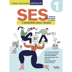 Cahier D'Activités Ses Première livre 168 pages