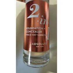 Absolute NEW YORK 2 EN 1 FOND DE Teint + Correcteur 03 WARM SAND 35 ML