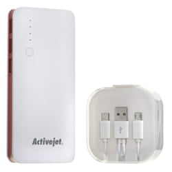 Activejet PowerBank 10000 mAh + câble