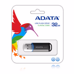 ADATA 32GB C906 lecteur USB flash 32 Go USB Type-A 2.0 Noir - Vue supplémentaire 2