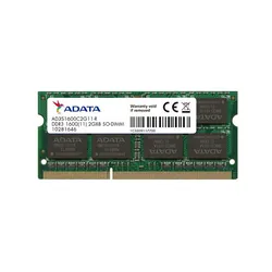 ADATA AD3S1600C2G11-S Barrette Mémoire 2 Go 1 x 2 Go DDR3 1600 MHz