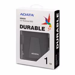 ADATA HD 650 disque dur externe 1 To 2.5" 2.0/3.2 Gen 1 (3.1 Gen 1) Noir - Vue supplémentaire 8