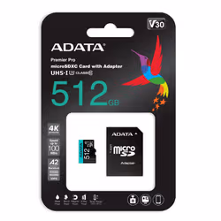 ADATA Premier Pro 512 Go MicroSDXC UHS Classe 10 - Vue supplémentaire 4