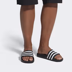 Adidas Adilette Aqua Slides Unisexe Noir, Blanc - Vue supplémentaire 2