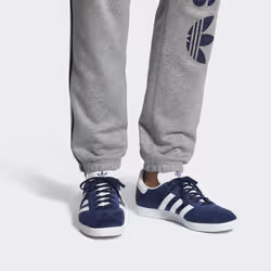 Adidas Gazelle Unisexe Bleu, Or, Blanc - Vue supplémentaire 2