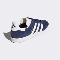 Adidas Gazelle Unisexe Bleu, Or, Blanc - Vue supplémentaire 6