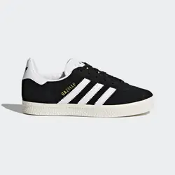 Adidas Gazelle Unisexe Noir, Or, Blanc
