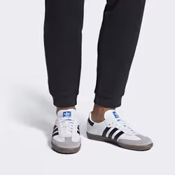 Adidas Samba OG Unisexe Noir, Gris, Blanc - Vue supplémentaire 2