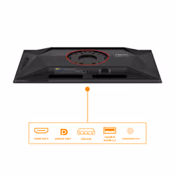 AOC G4 Q27G4ZD écran plat de PC 68,6 cm (27") 2560 x 1440 pixels Quad HD QD-OLED Noir, Rouge - Vue supplémentaire 2