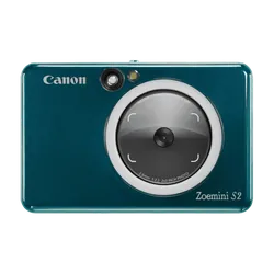 Appareil photo Canon Zoemini  couleur instantané S2, Turquoise (4519C008AB)