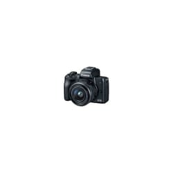 Appareil photo hybride Canon EOS M50 Noir + objectif EF-M 15-45mm IS STM Noir (2680C012AA)