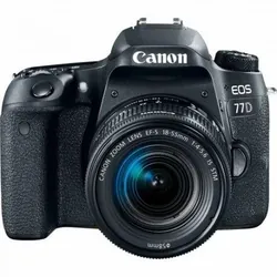 Appareil Photo Reflex Canon EOS 77D + objectif EF-S 18-55 IS (1892C017BA)