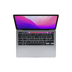 Apple MacBook Pro 13.3" Apple M M2 8 Go 256 Go SSD macOS Monterey Gris