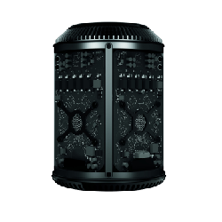 Apple Mac Pro Bureau Famille Intel® Xeon® E5 E5-1650V2 16 Go DDR3-SDRAM 256 Go Flash AMD FirePro D500 Mac OS X 10.9 Mavericks Station de travail Noir