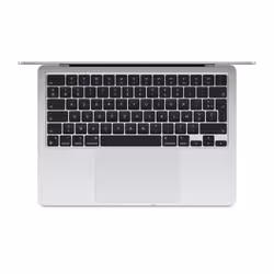 Apple MacBook Air Apple M M3 Ordinateur portable 34,5 cm (13.6") 8 Go 256 Go SSD Wi-Fi 6E (802.11ax) macOS Sonoma Argent - Vue supplémentaire 2