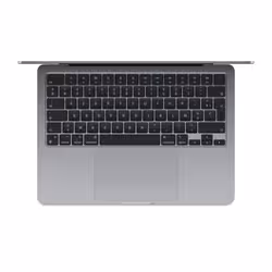 Apple MacBook Air Apple M M3 Ordinateur portable 34,5 cm (13.6") 8 Go 256 Go SSD Wi-Fi 6E (802.11ax) macOS Sonoma Gris - Vue supplémentaire 2
