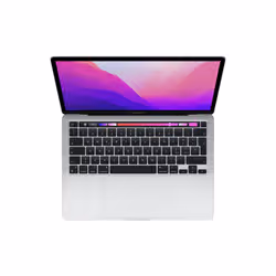Apple MacBook Pro Ordinateur portable 33,8 cm (13.3") Apple M M2 8 Go 512 Go SSD Wi-Fi 6 (802.11ax) macOS Monterey Argent - Vue supplémentaire 2