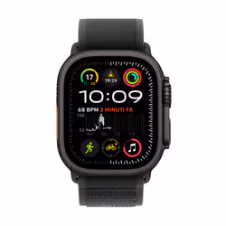 Apple Watch Ultra 2 OLED 49 mm Numérique 410 x 502 pixels Écran tactile 4G Noir GPS (satellite) - Vue supplémentaire 2
