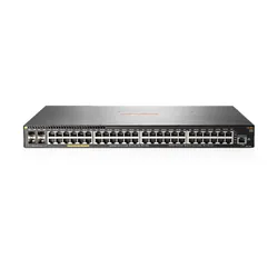 Aruba 2540 48G PoE+ 4SFP+ Géré L2 Gigabit Ethernet (10/100/1000) Connexion Ethernet, supportant l'alimentation via ce port (PoE) 1U Gris