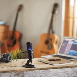 Audio-Technica AT2020USB-X microphone Noir Microphone de PC