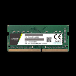 Barrette Mémoire DDR4 8GB 2400 MHZ ECC SODIMM