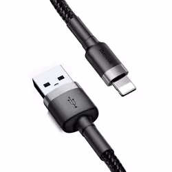 Baseus CALKLF-BG1 câble USB 1 m USB A Noir, Gris - Vue supplémentaire 2