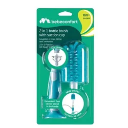BEBE Confort Goupillion ET Rince Tetine AVEC Ventouse SANS BPA + 0 MOIS