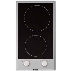 Beko HDCC 32200X plaque Acier inoxydable Intégré (placement) Céramique 2 zones