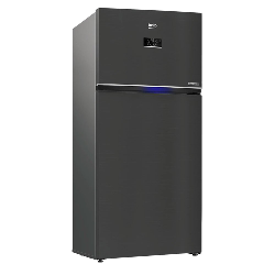 BEKO – Réfrigérateur Double door 83cm, NF, 700lt,  Dark Inox  A++