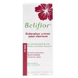BELIFLOR coloration pour cheveux 01 noir 135ml