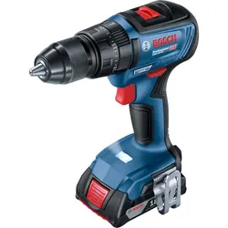 Bosch GSB 18V-50 1800 tr/min Sans clé 1,1 kg Noir, Bleu