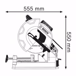 Bosch Scie tronçonneuse à métaux GCD 12 JL Professional - Vue supplémentaire 2