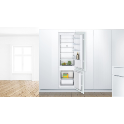 Bosch Serie 2 KIV87NSF0 réfrigérateur-congélateur Intégré 270 L F Blanc