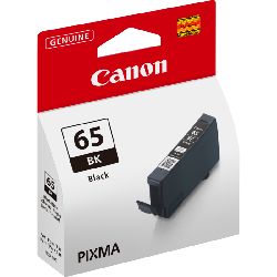 Canon CLI-65BK Noir - Cartouche D'encre Canon D'origine (4215C001AA)
