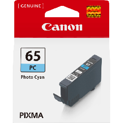 Canon CLI-65PC Cyan Photo - Cartouche D'encre Canon D'origine (4220C001AA)