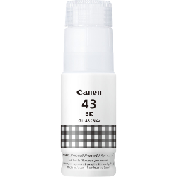 Canon GI-43BK Noir - Bouteille d'encre Canon d'origine (4698C001AA)