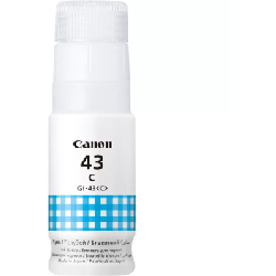 Canon GI-43C Cyan - Bouteille d'encre Canon d'origine (4672C001AA)