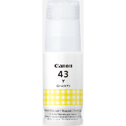 Canon GI-43Y Jaune - Bouteille d'encre Canon d'origine (4689C001AA)