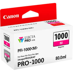 Canon PFI-1000M Magenta - Cartouche d'encre Canon d'origine (0548C001AA)