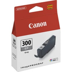 Canon PFI-300GY Gris - Cartouche d'encre Canon d'origine (4200C001AA)