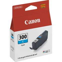 Canon PFI-300PC Cyan photo - Cartouche d'encre Canon d'origine (4194C001AA)